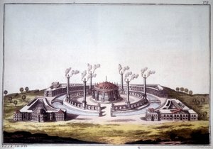 The Ancient City of Nineveh, Ancient City of Assyria, Showing the Imaginary View of an Assyrian Palace