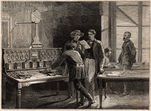 The Central Telegraph Station at the Creusot Factory