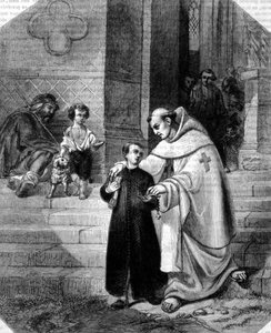 The childhood of Christoph von Gluck, German composer by Unknown artist