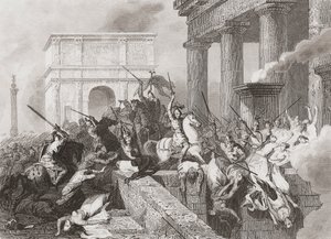 The Coming of the Vandals to Spain by Unknown artist