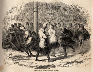 The Dance of the Bayente, or Dance of the Devil by Unknown artist