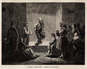 The jitter, in a dancing cafe