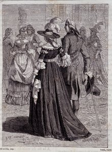 The Lightning Hat of the Ladies of Paris in 1778 - in 