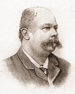 The Members of the Academy Francaise in 1895: Portrait of Henri Meilhac, French Playwright by Unknown artist
