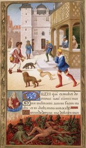 The plague, France 16th century by Unknown artist