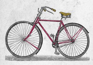 The pneumatic bicycle, the invention of rubber tires by the Englishman John Boyd Dunlop dates back to 1888