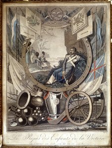 The Rest of the Children of Victory: Allegory about the Soldiers of the Napoleonic War, 19th century