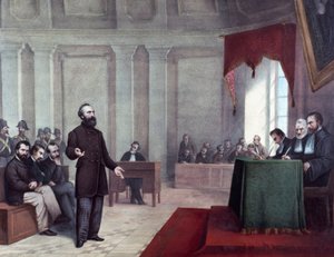The Trial of Felice Orsini by Unknown artist