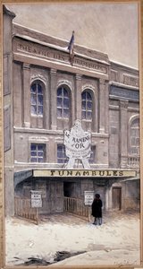Theatre of Funambules, temple boulevard - 19th century
