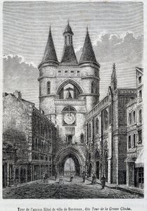 Tour of the former Hôtel de Ville de Bordeaux, known as 