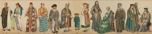 Traditional Costumes of Jewish People, from 