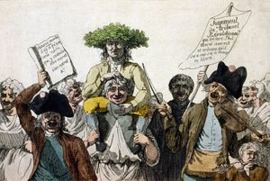 Triumph of Marat (19th Century Engraving) by Unknown artist