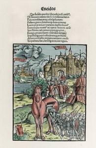 Greek Warriors Leave the Trojan Horse by Unknown artist