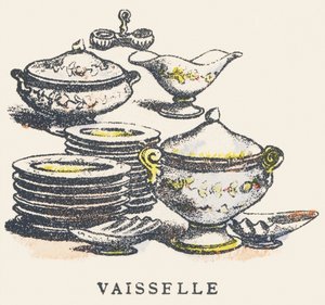 V: Crockery