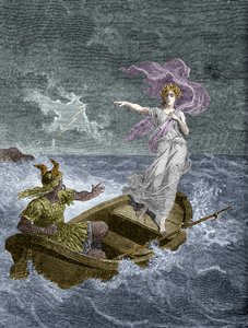Vercingetorix and Druidesse. In 