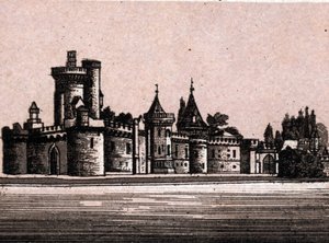 Vienna, Austria: view of the castle of Laxenburg in 