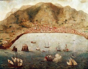 View of Funchal, Madeira Island by Unknown artist
