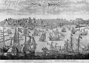 View of Lisbon by Unknown artist