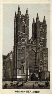 View of Westminster Abbey, London, England by Unknown artist