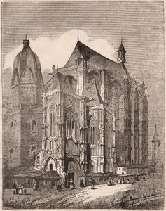 View of the Cathedral of Aachen, Germany by Unknown