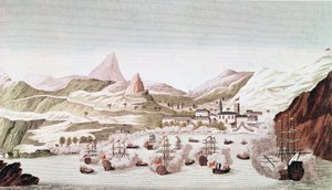 View of the Island Saint Helena by Unknown artist