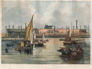 View of the transatlantic liner 