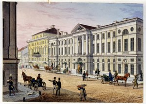 Post Hotel in Saint Petersburg by Unknown artist