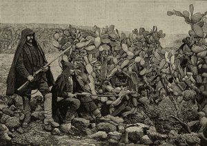 Youngsters Among Prickly Pears, Insurrection of the Fasci Siciliani, Italy by Unknown Artist