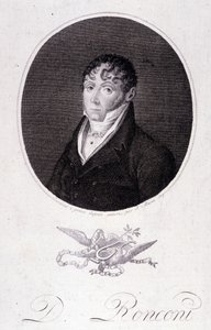 Portrait of Italian tenor Domenico Ronconi by Unknown artist