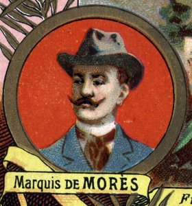 Portrait of the Marquis de Mores by Unknown artist