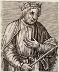Portrait of the king of Poland Casimir III the Great