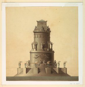 Sepulchral Monument to a Hero by Unknown, Italian