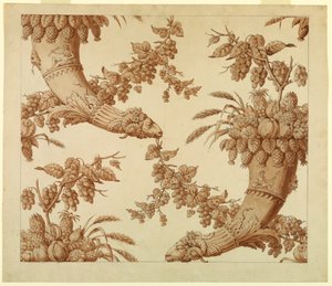 Cartoon for Silk Damask