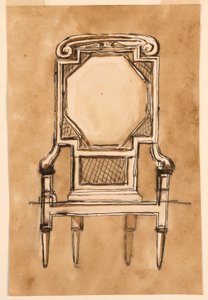 Chair, 1780–1790 by Unknown artistUnknown artist