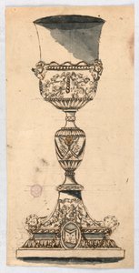 Design for a Chalice, 17th-19th Century by Unknown artistUnknown artist