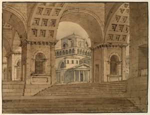 Stage Design, View of Town from Palace by Unknown artistUnknown artist