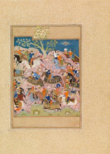 A Battle Scene by Unknown artist