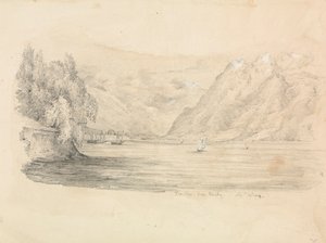 A Lake Surrounded by Mountains
