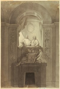 A Sepulchral Monument of Henry Cardinal York (1725-1807) and Charles Edward Stuart, the "Young Pretender" (1720-1788)
