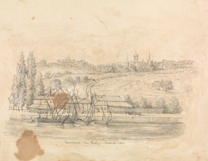 A View of Lausanne from Ouchy by Unknown artist