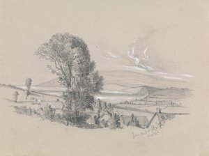 A View of Yaverland, Isle of Wight
