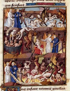 A child named Guillaume observes the torments of the damned in Hell