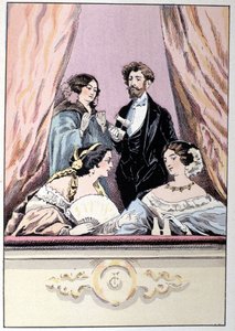 A Lodge at the Theater of the Italians by Unknown artist
