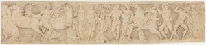 After the Antique: Sarcophagus Lid with the Labors of Hercules by Unknown artist