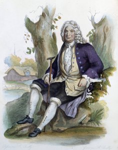 Alain Rene Lesage (Alain-Rene Le Sage) (1668-1747) - in Ed. Mennechet, "Le Plutarque francais" by Unknown artist