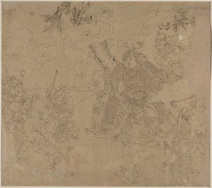 Album of Daoist and Buddhist Themes: Search the Mountain: Leaf 41 by Unknown artist