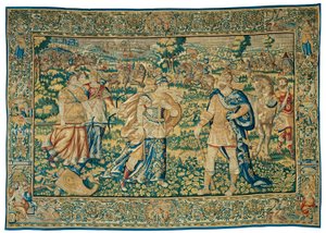 Alexander Encounters Thalestris, Queen of the Amazons, from The Story of Alexander the Great by Unknown artist