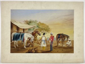 An Arab Horse Merchant by Unknown artist