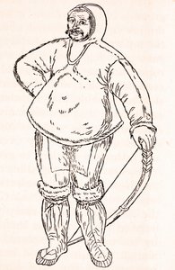 An Eskimo (from a Watercolour Drawing by John White)