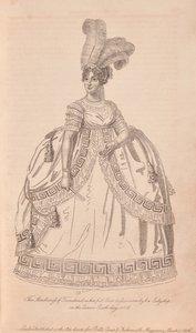 Anne Townshend, Marchioness Townshend in Full Court Dress by Unknown artist